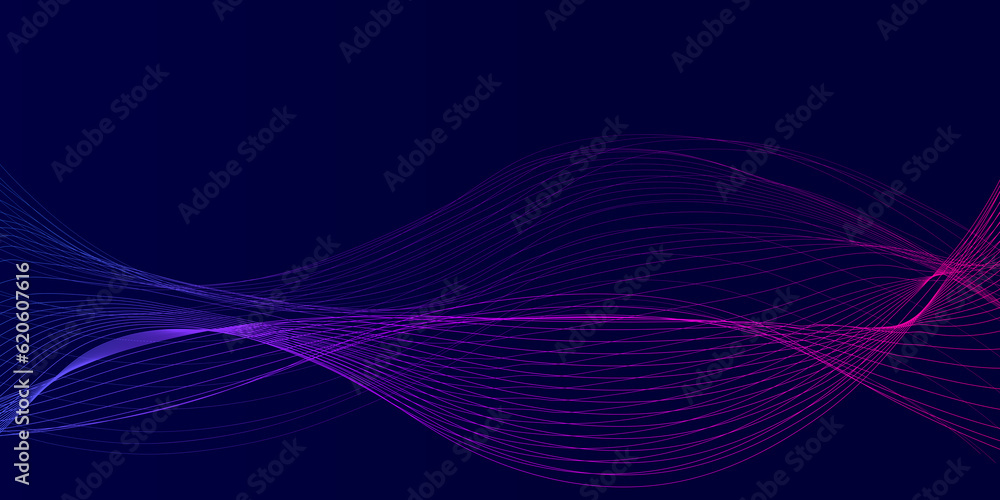Abstract flowing wave lines. Design element for technology, science, modern concept illustration background Abstract flowing wave lines. Design element for technology, science, modern concept illustration background