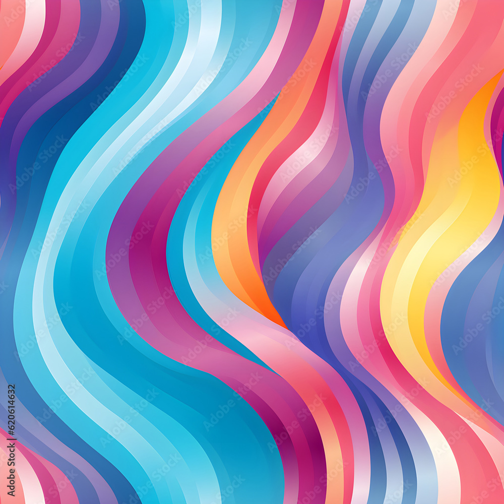 Seamless pattern of neon colored stripes wallpaper seamless print with rainbow stripes art design, purple and pastel stripes. Seamless pattern of neon colored stripes wallpaper seamless print with rainbow stripes art design, purple and pastel stripes.