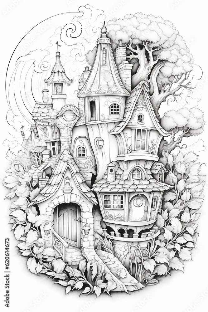 Fototapeta premium castle of the castle