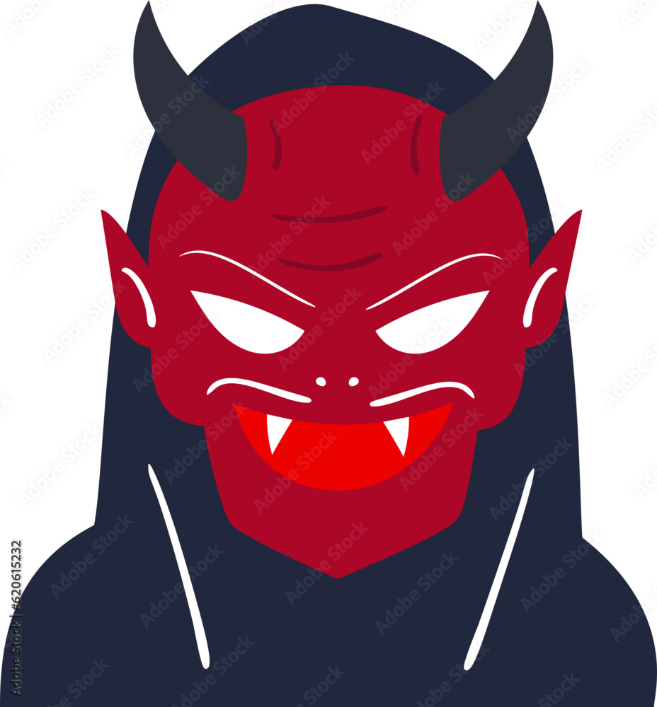 Obraz premium Halloween Devil illustration