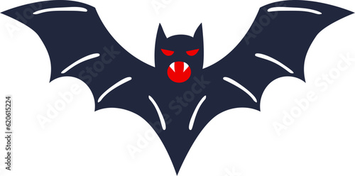 Halloween Bat Horror illustration