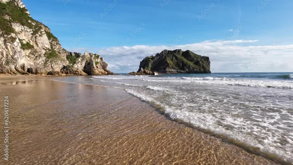 La Franca Beach, Santiuste, Ribadedeva, Asturias La Franca Beach, Santiuste, Ribadedeva, Asturias