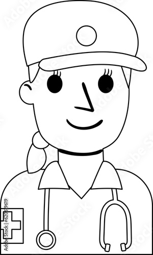 Soldier Nurse military Icon