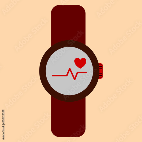 Heart rate, ECG tracker, Smart watch for health and activity tracker