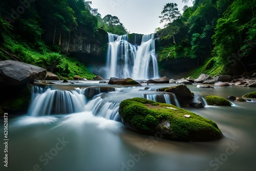 waterfall in the forest