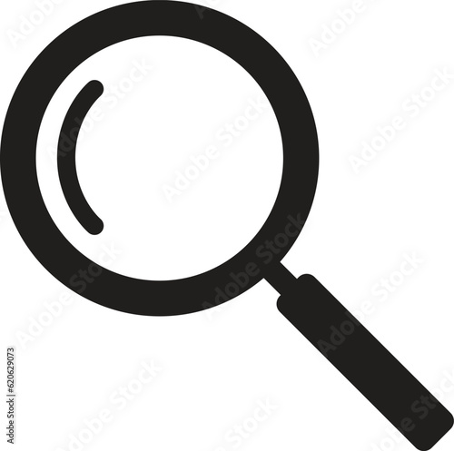 Magnify Glass Symbol Icon Vector Design Illustration