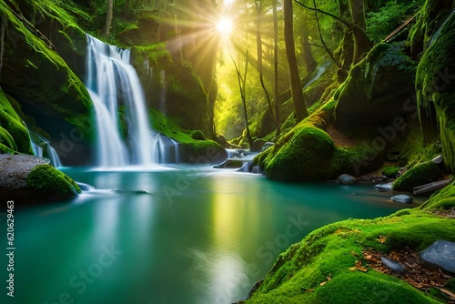 waterfall in the forest