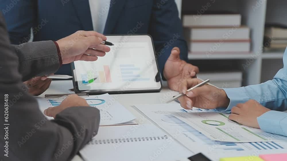 Business Documents, Auditor businesswoman checking searching document legal prepare paperwork or report for analysis TAX time,accountant Documents data contract partner deal in workplace office