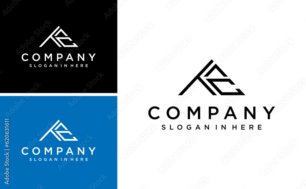 initial TAC, ACT, TCA logo design vector with triangle shape vector initial TAC, ACT, TCA logo design vector with triangle shape vector
