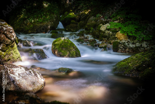 Fresh Hubelj spring in Vipavska valley photo