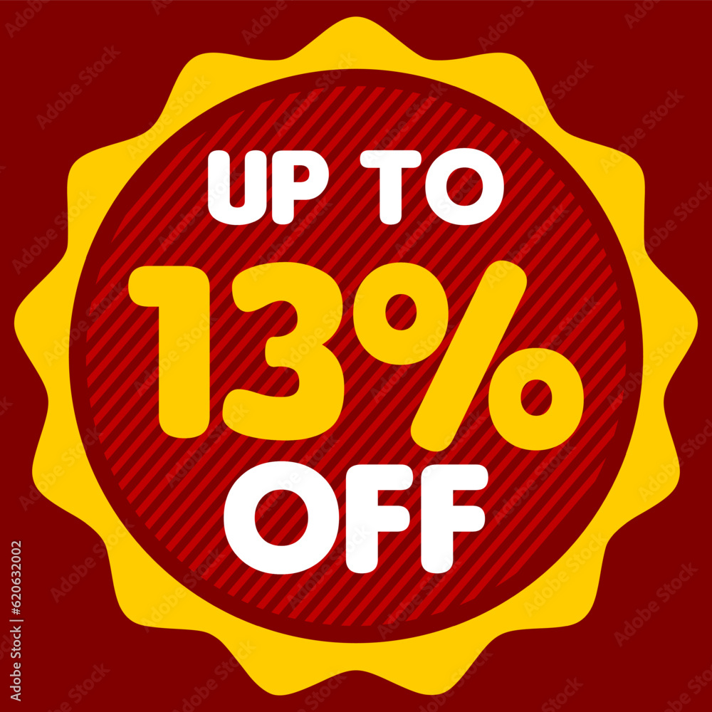 Explosive Discounts: Up to 13% off Vector Illustration Explosive Discounts: Up to 13% off Vector Illustration