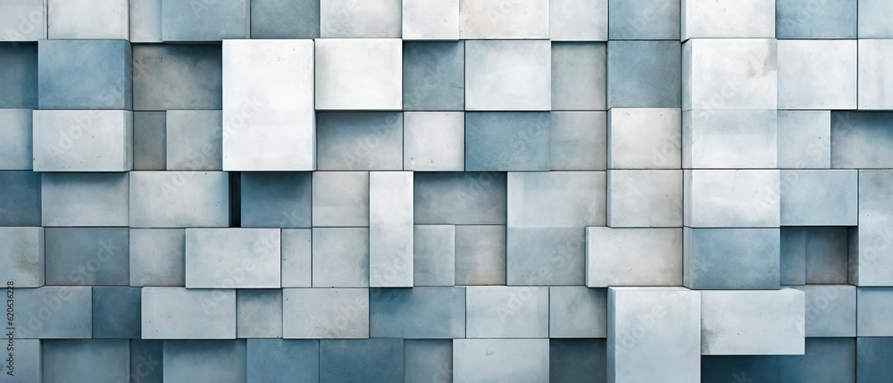 abstract industrial background. Concrete squares and cubes abstract industrial background. Concrete squares and cubes