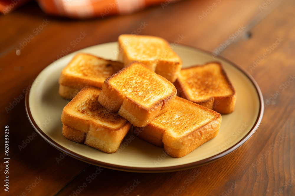 Irresistible Texas Toast Created with Generative AI Tools