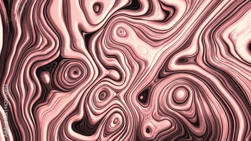 liquid shimmering abstract acrylic paint waves chocolate cosmetic animation background seamles motion pattern (ID: 620640856)