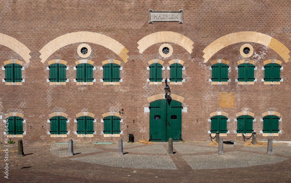 Fototapeta premium Fort Haerlem Hellevoetsluis, Zuid-Holland province, The Netherlands