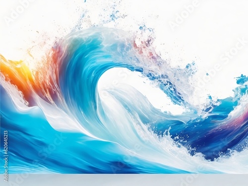 smooth wave background  © Alexandre