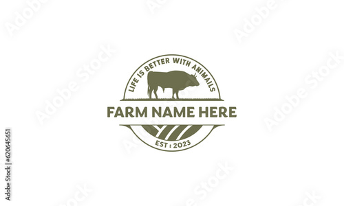 Farm logo design templates free. Bull logo. Cow logo. Cow farm logo vector. Free agriculture logo design. Agriculture company logo. Family farm logo. Family farm and home. Animal farm logo design.