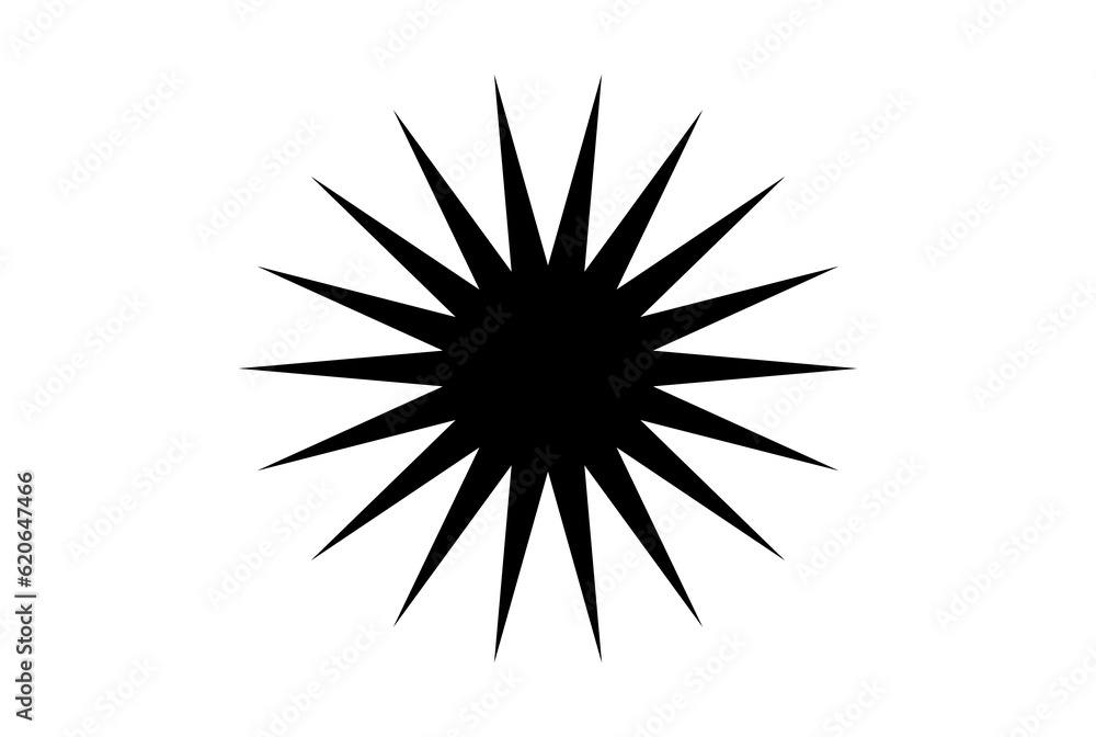 Black star drawing success champion achievement object symbol silhouette Black star drawing success champion achievement object symbol silhouette