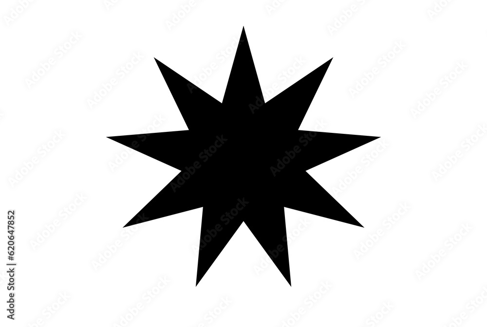 Black star drawing success champion achievement object symbol silhouette