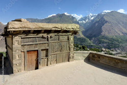BALTIT FORT IN THE HUNZA VALLEY IN THE GILGIT BALTISTAN REGION IN NORTHERN PAKISTAN