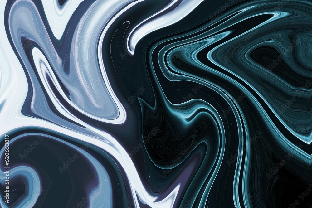 Obraz premium watercolor gradient motion abstract background with waves