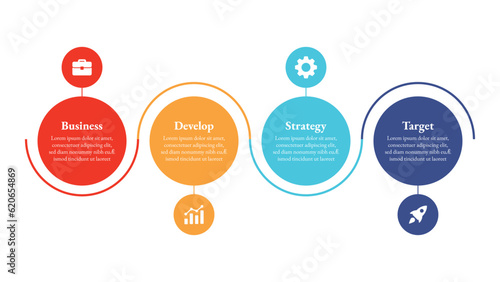 Infographic presentation template fully editable