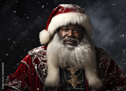 santa claus in the night
