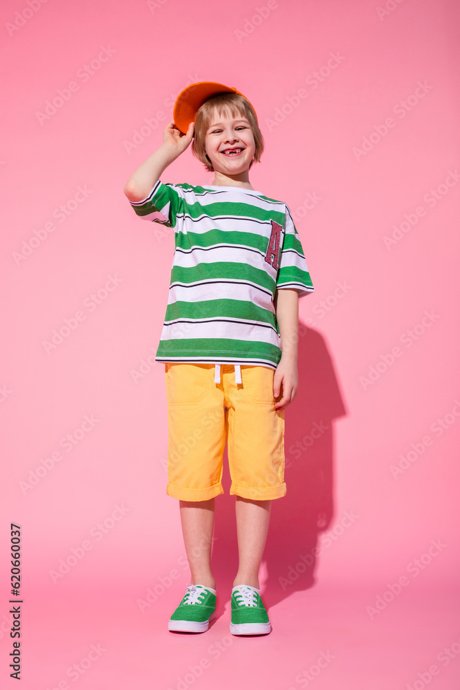 Children's fashion concept Children's fashion concept