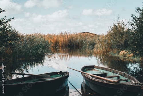 boats on the river