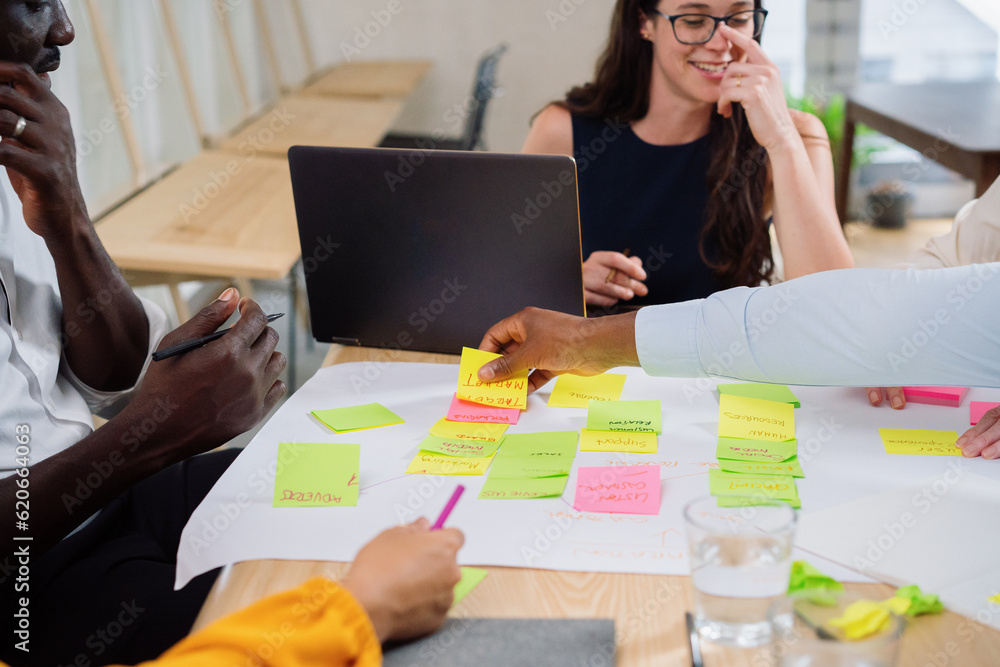 © Bruce and Rebecca Meissner/Stocksy - Office Brainstorming Meeting