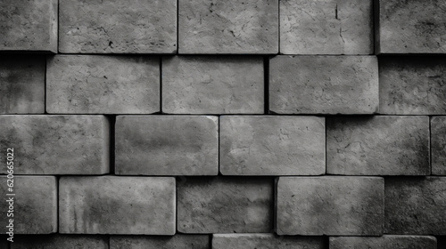 wall background  concrete blocks   AI generated