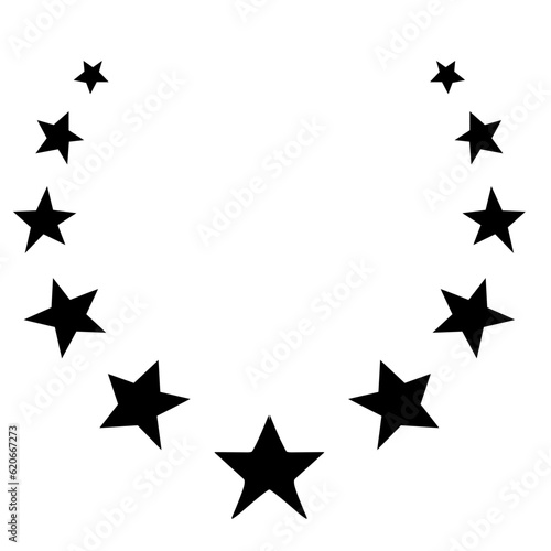 Laurel wreath award element