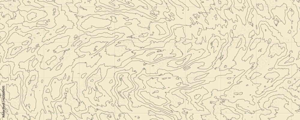 Topographic map. Geographic contour map background. Vector illustration.