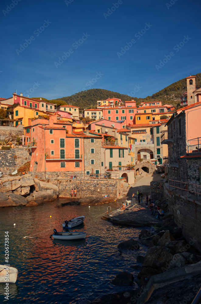The village of Tellaro, Liguria.