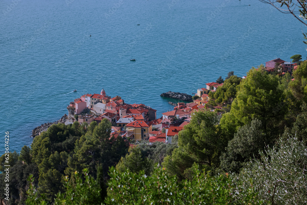 The village of Tellaro, Liguria.