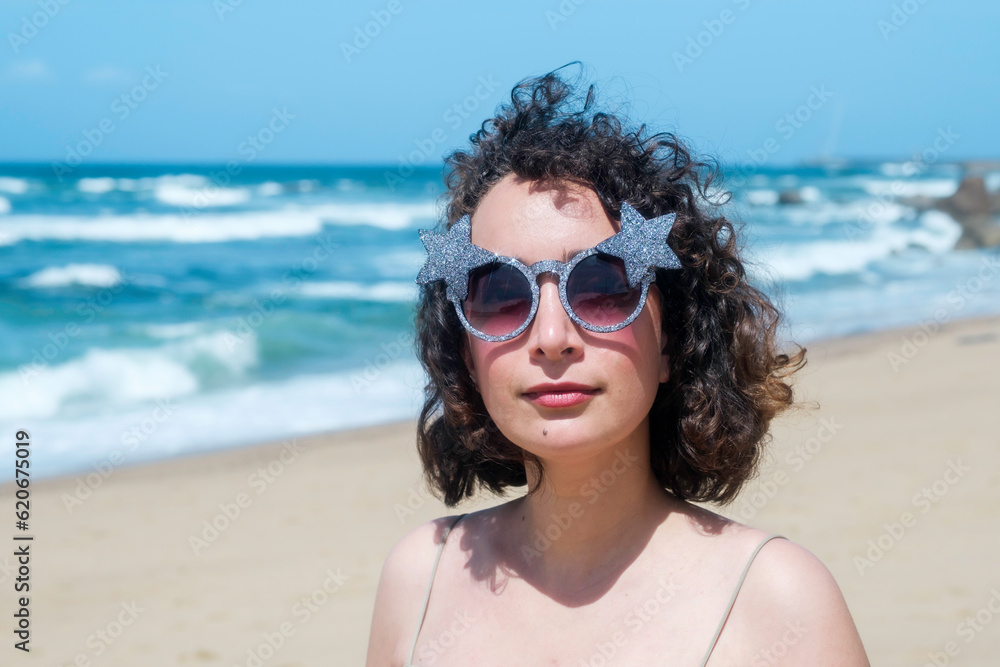 A star at the beach