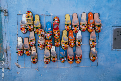 Moroccan slippers photo