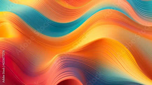 beautiful abstract wave technology background with vivid colorful light digital effect corporate concept