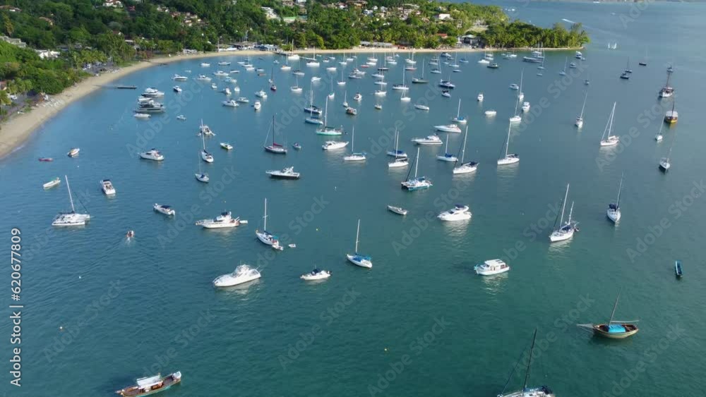 Boats on the blue sea Boats on the blue sea