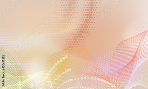 Color gentle gradient pink blue silk abstract background - soft, elegant, delicate with beautiful golden circle blur lines for cosmetic cream posters, posters and brochures. Eps10 vector illustration