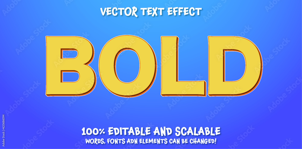 Bold retro font with numbers. Trendy 3d alphabet. Eps10 vector.