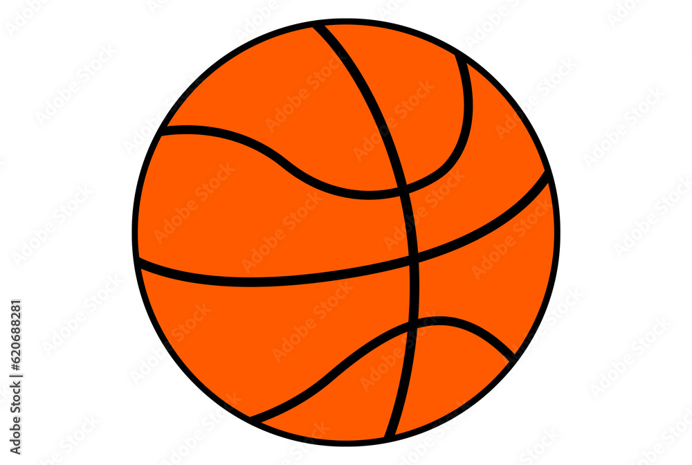 Basketball orange sport ball athletic circle object