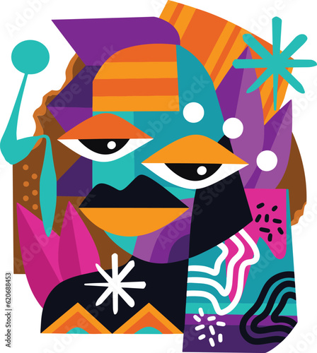 Abstract Artwork Vector Illustration