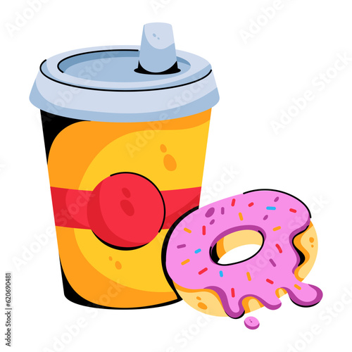 Coffee Donut 