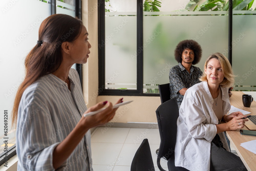 © Hernandez & Sorokina/Stocksy - Business Meeting At Modern Office