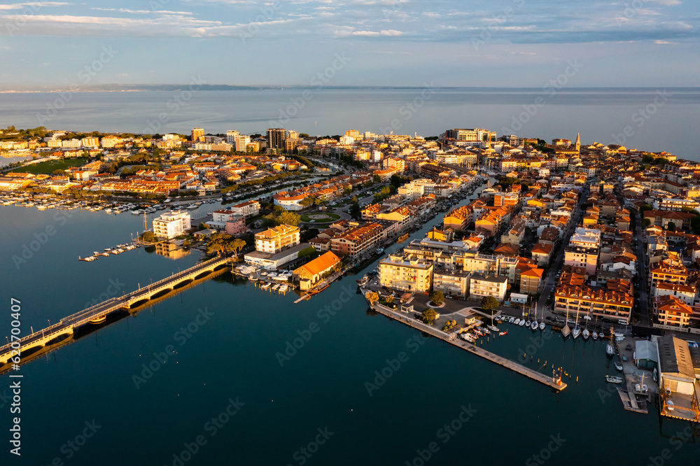 © Mauro Grigollo/Stocksy - Drone view of an island in the sea