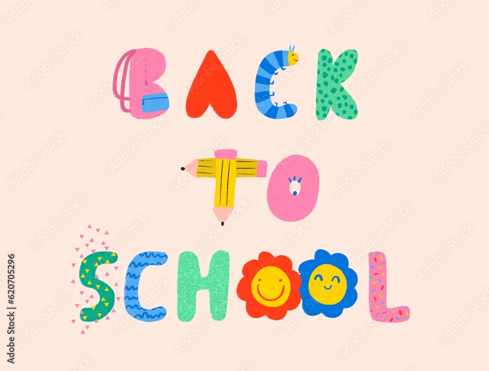 Back to school funny letters Back to school funny letters