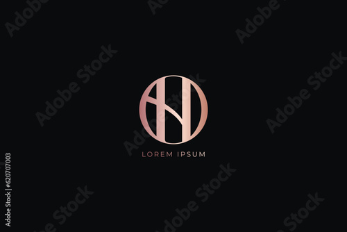 oh letter fashion brand design modern style creative golden wordmark design typography illustration, h creative, h luxury lettering, ho logo