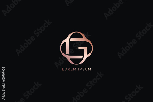 og letter fashion brand design modern style creative golden wordmark design typography illustration, ho lettering, og creative