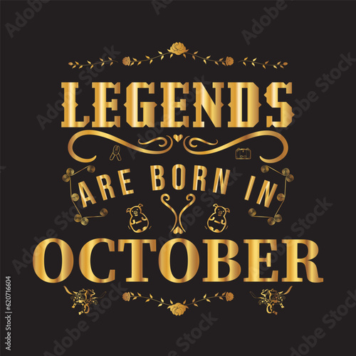 Legends are born in October
